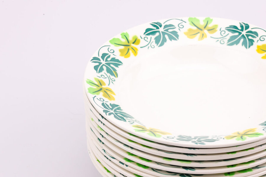  assiette creuse de la célèbre faïencerie Digoin Sarreguemines