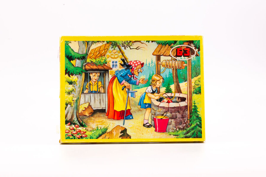 Puzzle vintage White Horse 63 pièces 