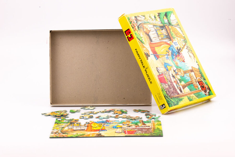 Puzzle vintage White Horse 63 pièces 