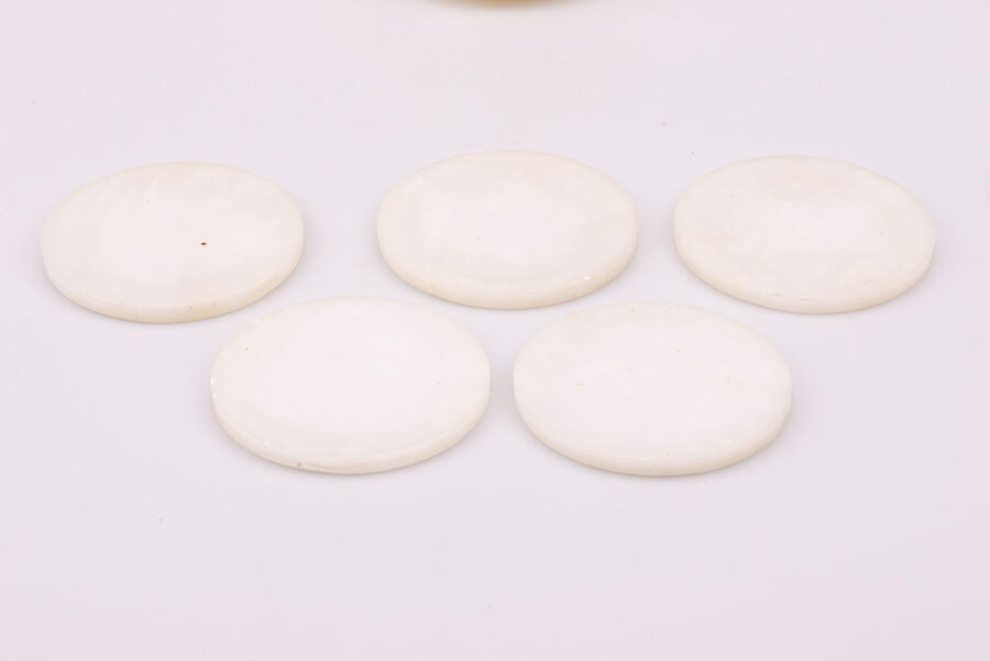 5 Sous-verre en marbre