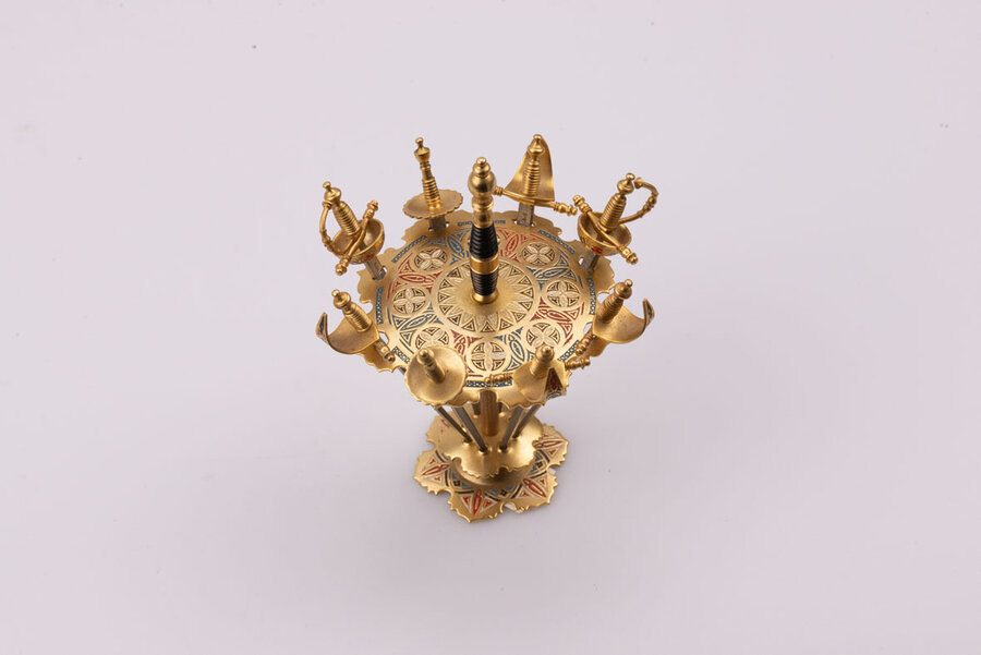 Piques apéritif en forme d'épées Toledo