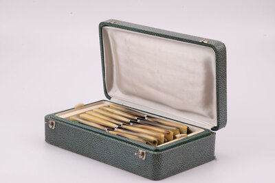 coffret composé 24 couteaux de tables dont 12 grands et 12 plus petits