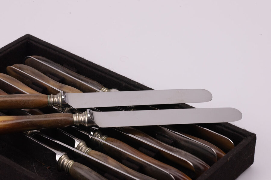 Coffret de 12 couteaux de table